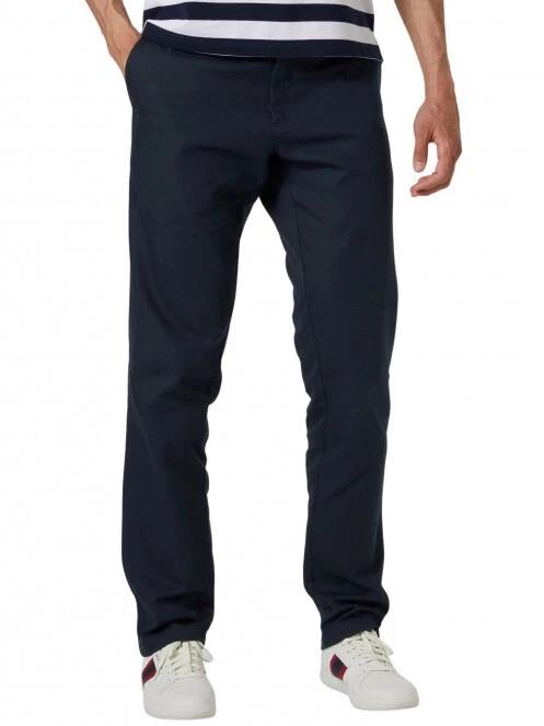 Helly Hansen Dock Chinos férfi utcai nadrág sötétkék színben 2