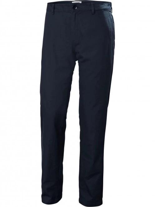 Helly Hansen Dock Chinos férfi utcai nadrág sötétkék színben 6