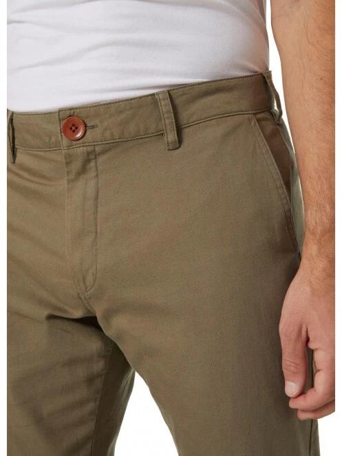 Helly Hansen Dock Chinos férfi utcai nadrág barna színben 4