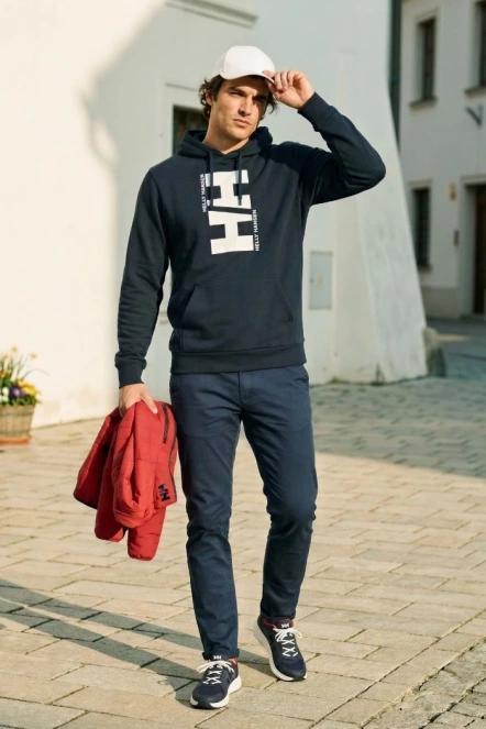 Helly Hansen Dock Chinos férfi chino nadrág sötétkék színben 8