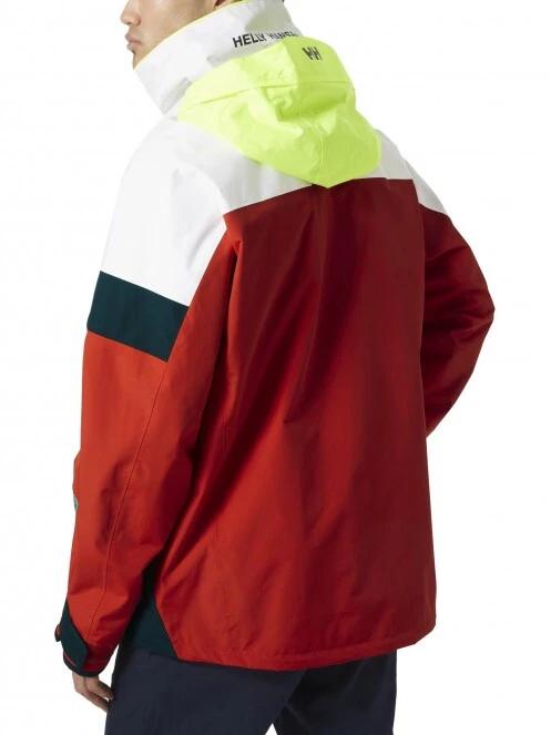Helly Hansen Newport Regatta Jacket férfi vitorlás kabát fehér színben 3
