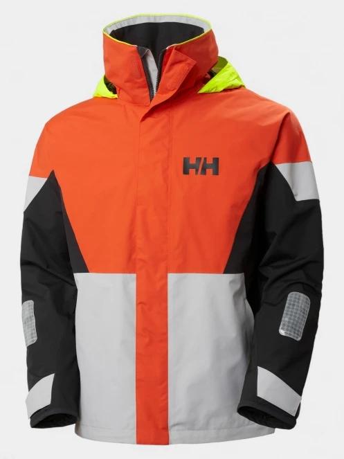 Helly Hansen Newport Regatta Jacket férfi vitorlás kabát narancssárga színben 2
