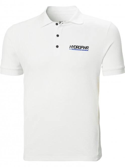 Helly Hansen Hp Race Polo férfi galléros póló fehér színben 4