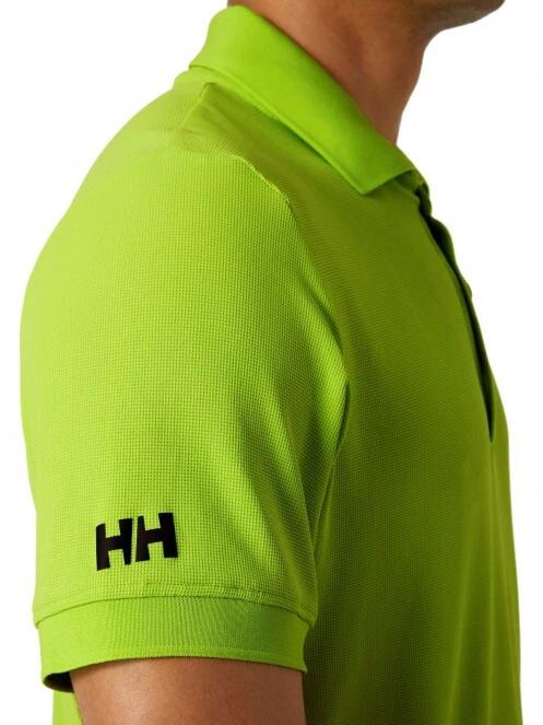 Helly Hansen Hp Race Polo férfi galléros póló zöld színben 5