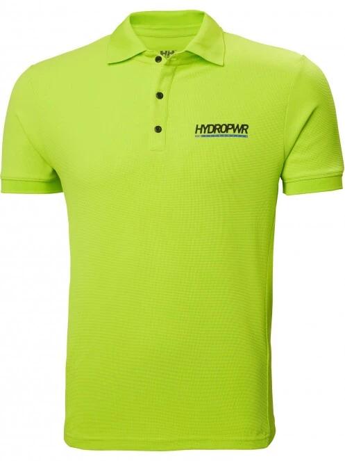 Helly Hansen Hp Race Polo férfi galléros póló zöld színben 6