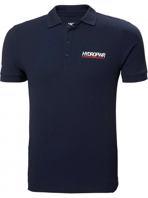 Helly Hansen Hp Race Polo férfi galléros póló sötétkék színben 5