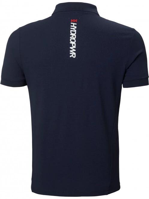 Helly Hansen Hp Race Polo férfi galléros póló sötétkék színben 6