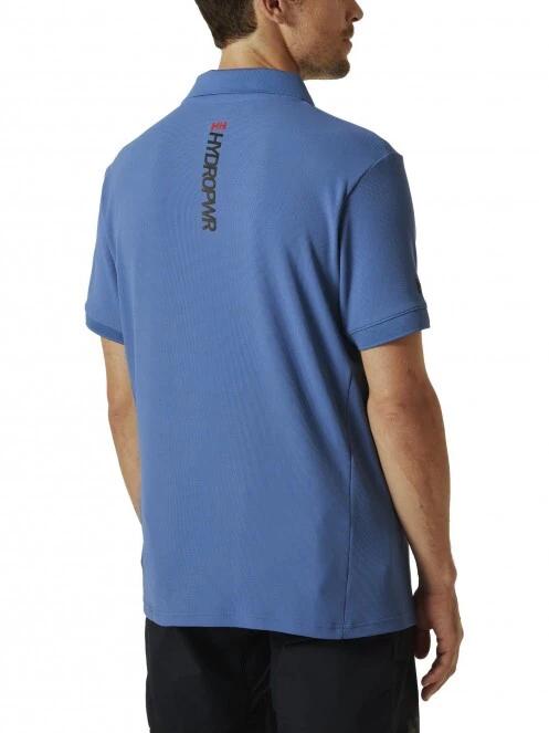 Helly Hansen Hp Race Polo férfi galléros póló kék színben 3