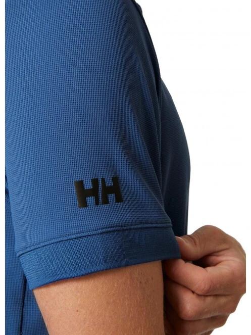 Helly Hansen Hp Race Polo férfi galléros póló kék színben 5