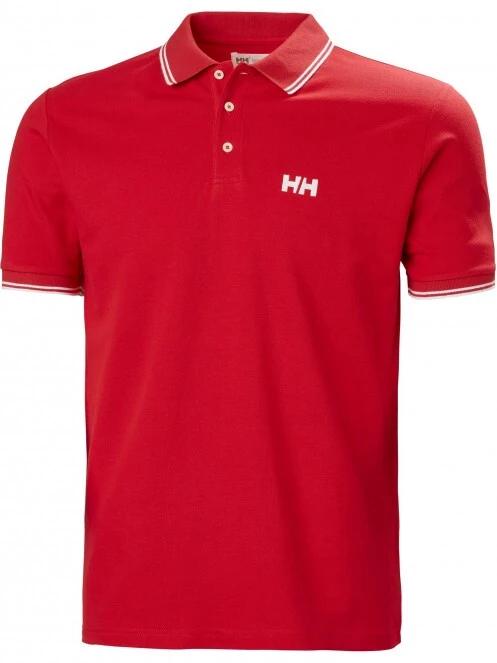 Helly Hansen Genova Polo férfi galléros póló piros színben 5