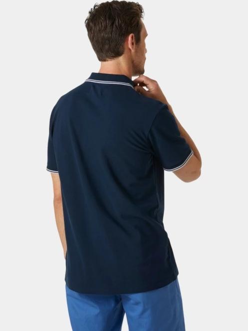 Helly Hansen Genova Polo férfi galléros póló sötétkék színben 3