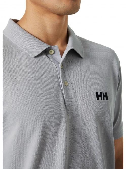 Helly Hansen Malcesine Polo férfi galléros póló szürke színben 4