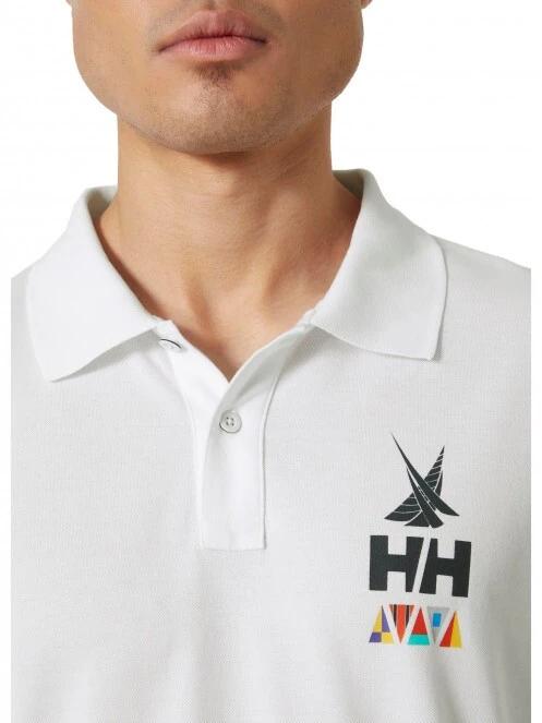 Helly Hansen Koster Polo férfi galléros póló fehér színben 4