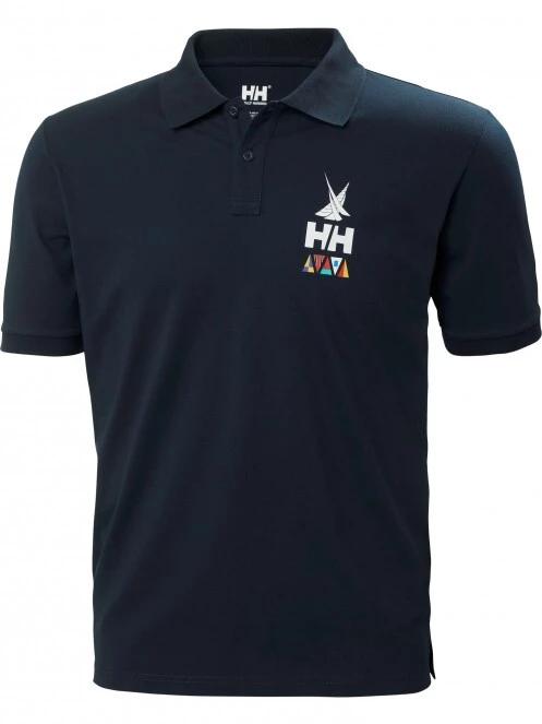 Helly Hansen Koster Polo férfi galléros póló sötétkék színben 5