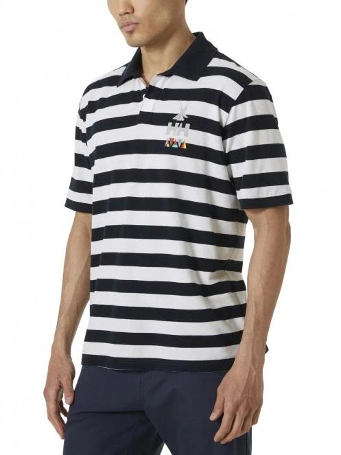 Helly Hansen Koster Polo férfi galléros póló fekete színben 2