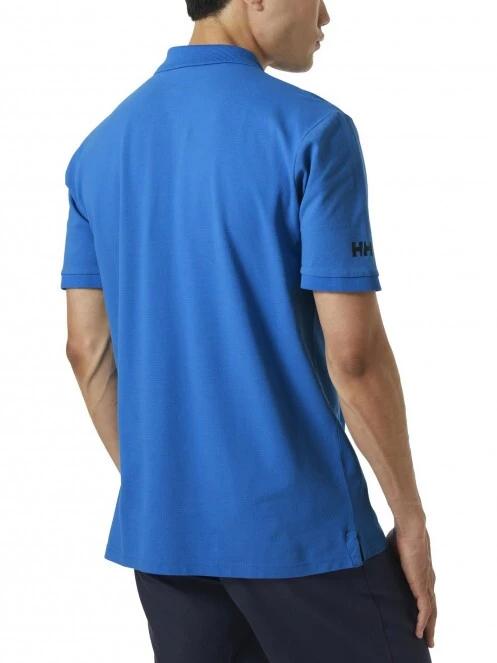Helly Hansen Koster Polo férfi galléros póló kék színben 3