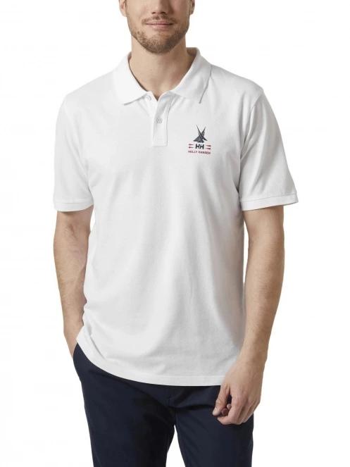 Helly Hansen Koster Polo férfi galléros póló fehér színben 2