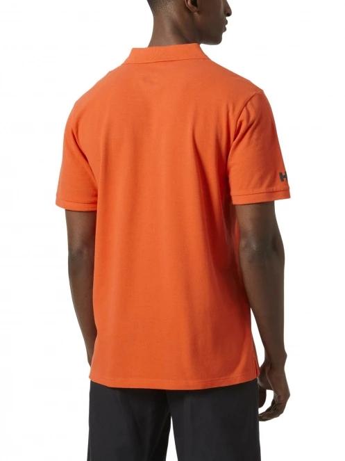 Helly Hansen Koster Polo férfi galléros póló narancssárga színben 3