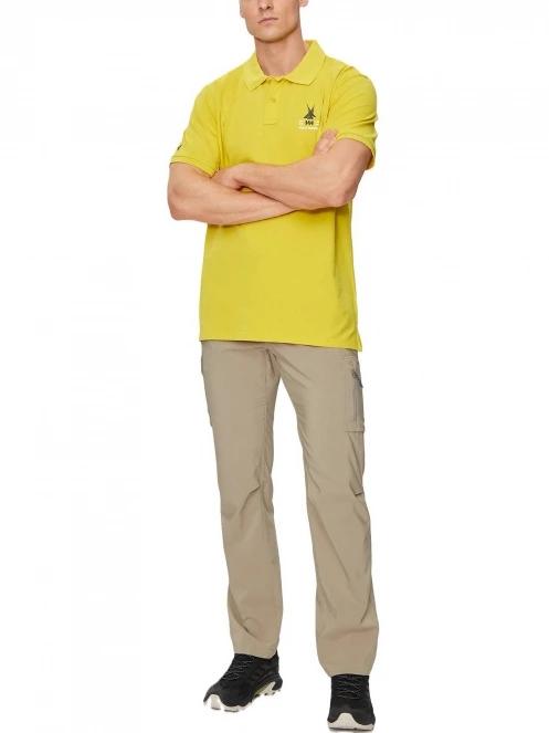 Helly Hansen Koster Polo férfi galléros póló sárga színben 4