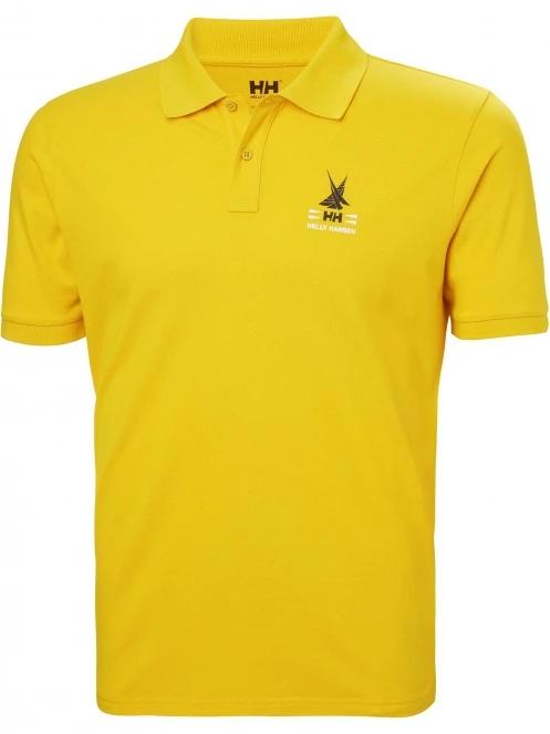 Helly Hansen Koster Polo férfi galléros póló sárga színben 7