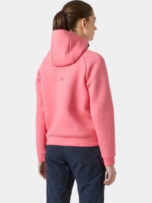 Helly Hansen W Hp Ocean  Fz Short Jacket női kapucnis pulóver rózsaszín színben 3