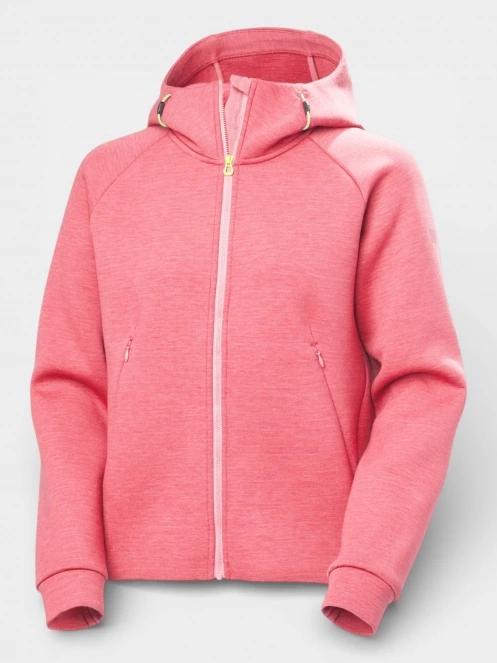 Helly Hansen W Hp Ocean  Fz Short Jacket női kapucnis pulóver rózsaszín színben 6