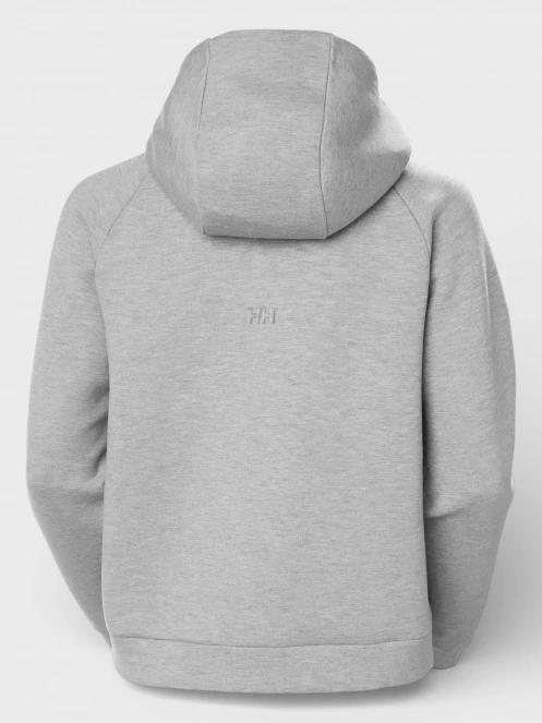 Helly Hansen W Hp Ocean  Fz Short Jacket női kapucnis pulóver szürke színben 6