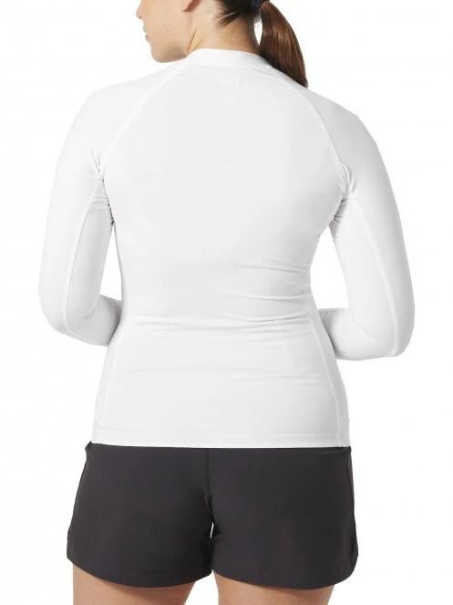 Helly Hansen W Waterwear Rashguard női hosszú ujjú lycra fehér színben 3