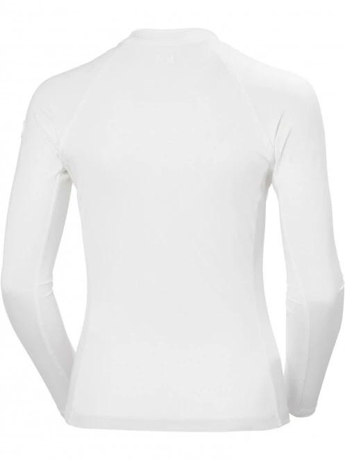 Helly Hansen W Waterwear Rashguard női hosszú ujjú lycra fehér színben 5