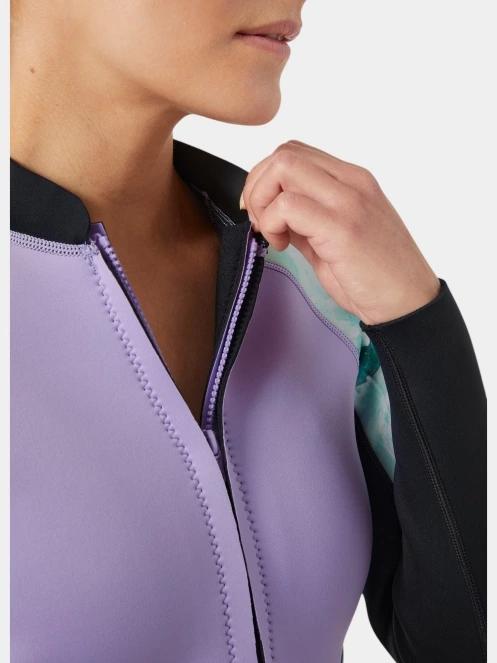 Helly Hansen W Waterwear Jacket 2.0 női hosszú ujjú neoprén felső lila színben 4