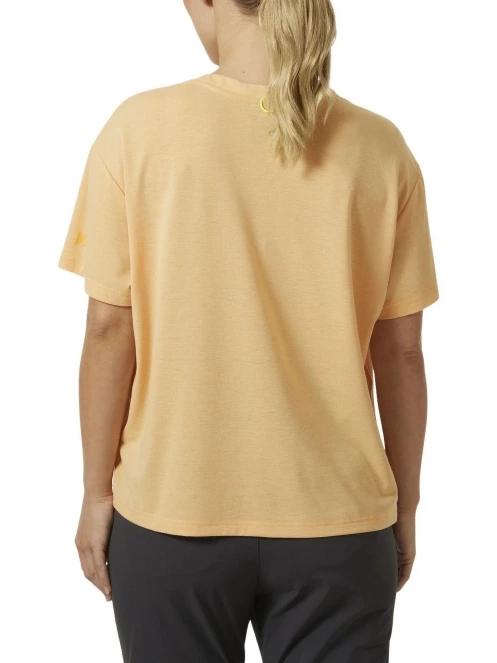 Helly Hansen W Siren T-Shirt női rövid ujjú póló sárga színben 3