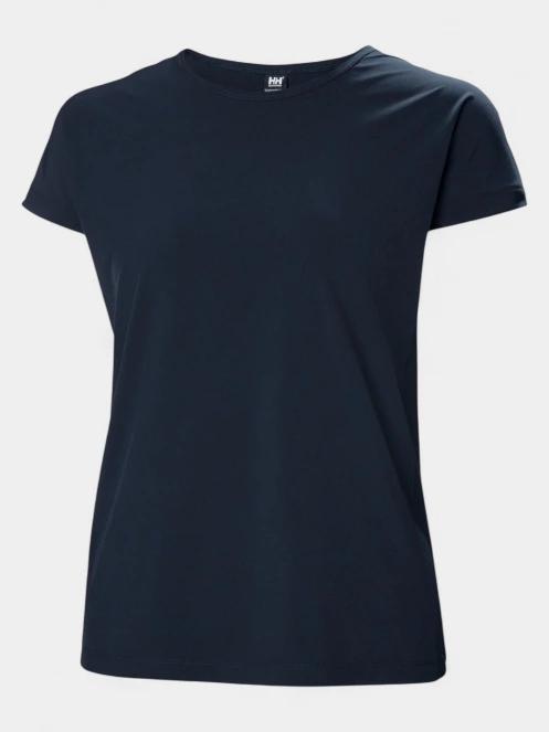 Helly Hansen W Thalia Summer Top női rövid ujjú póló sötétkék színben 6