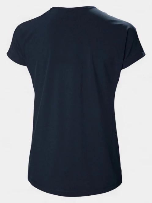 Helly Hansen W Thalia Summer Top női rövid ujjú póló sötétkék színben 7