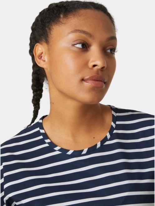 Helly Hansen W Thalia Summer Top női rövid ujjú póló sötétkék színben 4