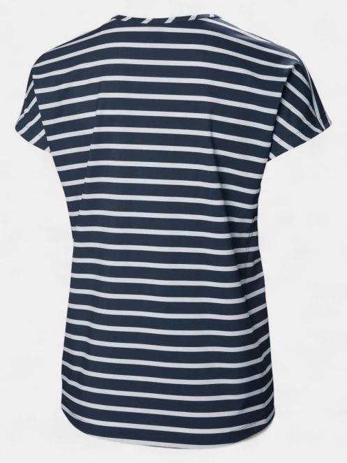 Helly Hansen W Thalia Summer Top női rövid ujjú póló sötétkék színben 7