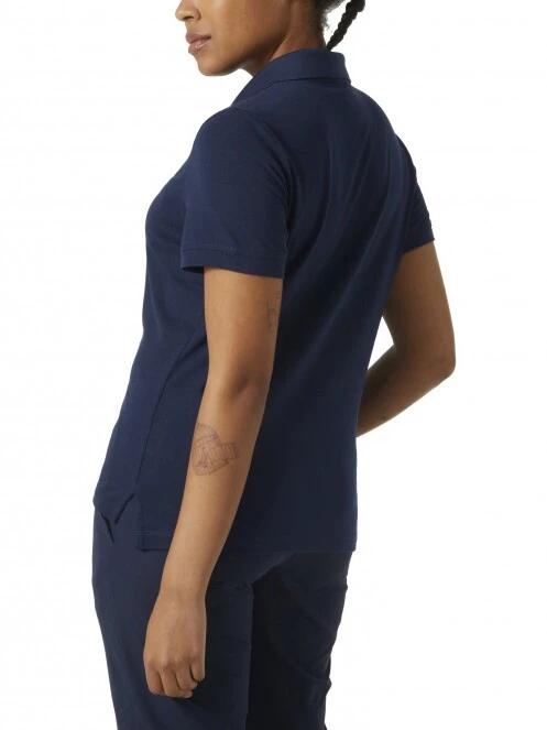 Helly Hansen W Siren Polo női galléros póló sötétkék színben 3