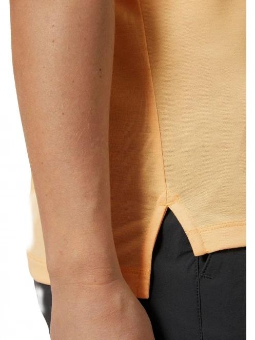 Helly Hansen W Siren Polo női galléros póló sárga színben 5