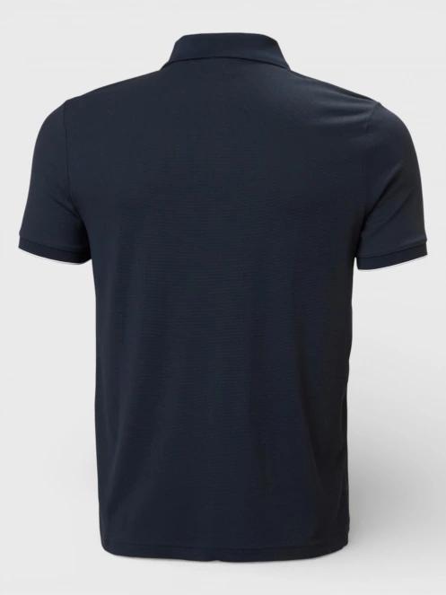 Helly Hansen Ocean Polo 2.0 férfi galléros póló sötétkék színben 7