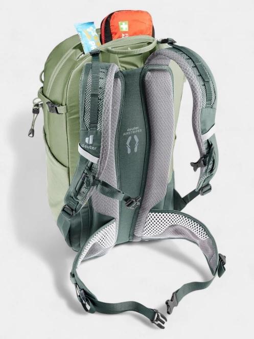 Deuter Trail 25 férfi túrahátizsák zöld színben 9