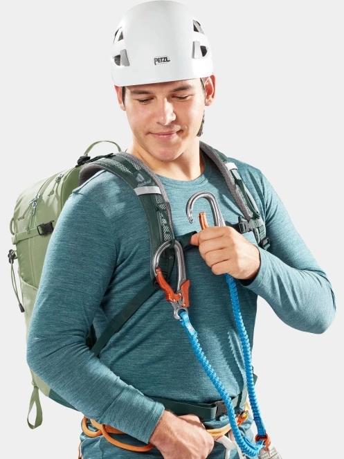 Deuter Trail 25 túrahátizsák zöld színben 12