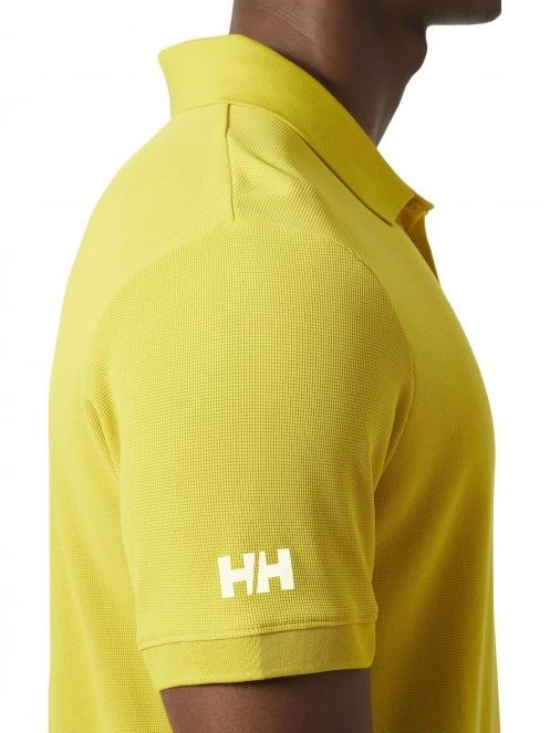 Helly Hansen Hp Race Polo férfi rövid ujjú sport póló sárga színben 5