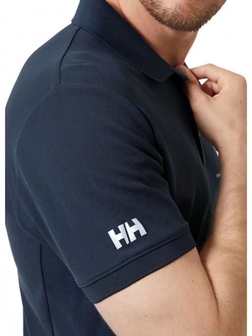 Helly Hansen Hp Race Polo férfi rövid ujjú sport póló sötétkék színben 5