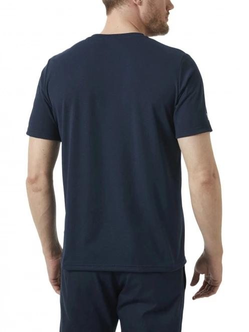 Helly Hansen Hp Race Graphic T-Shirt férfi rövid ujjú póló sötétkék színben 3