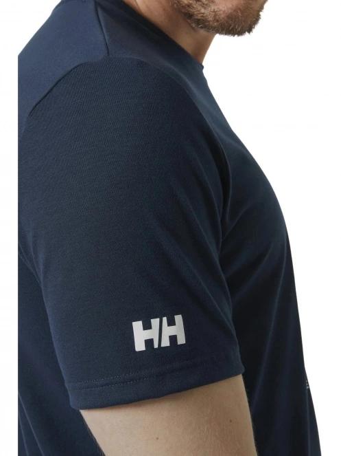 Helly Hansen Hp Race Graphic T-Shirt férfi rövid ujjú póló sötétkék színben 4