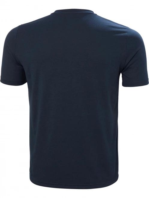 Helly Hansen Hp Race Graphic T-Shirt férfi rövid ujjú póló sötétkék színben 7