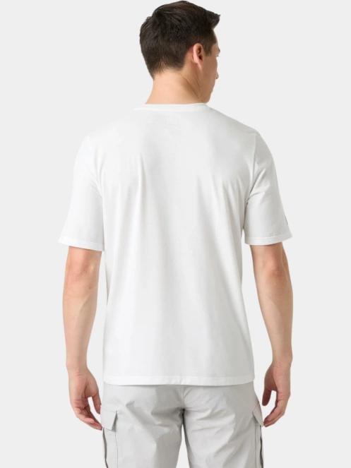 Helly Hansen Hp Race Graphic T-Shirt férfi rövid ujjú póló fehér színben 3