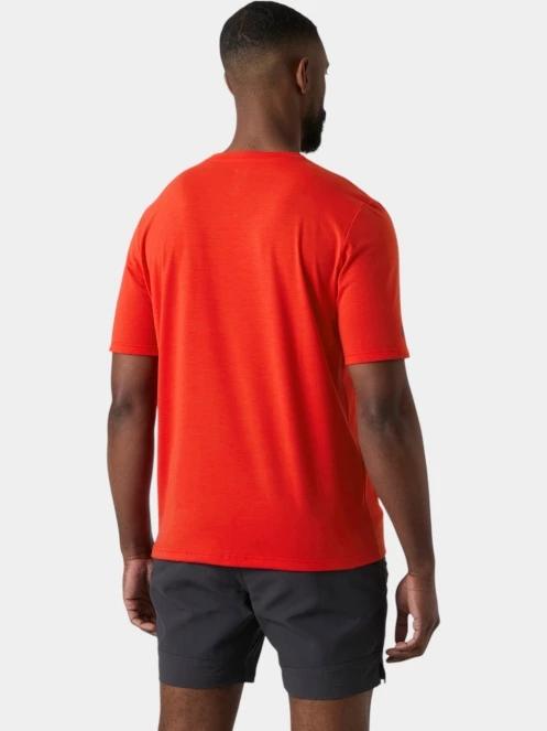 Helly Hansen Hp Race Graphic T-Shirt férfi rövid ujjú póló piros színben 3