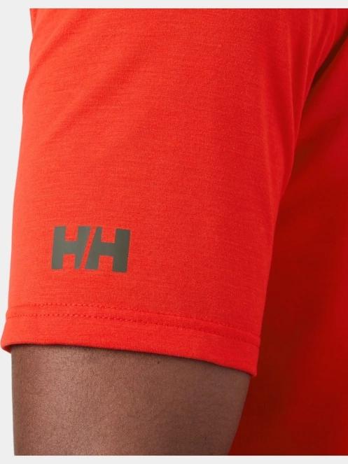 Helly Hansen Hp Race Graphic T-Shirt férfi rövid ujjú póló piros színben 4