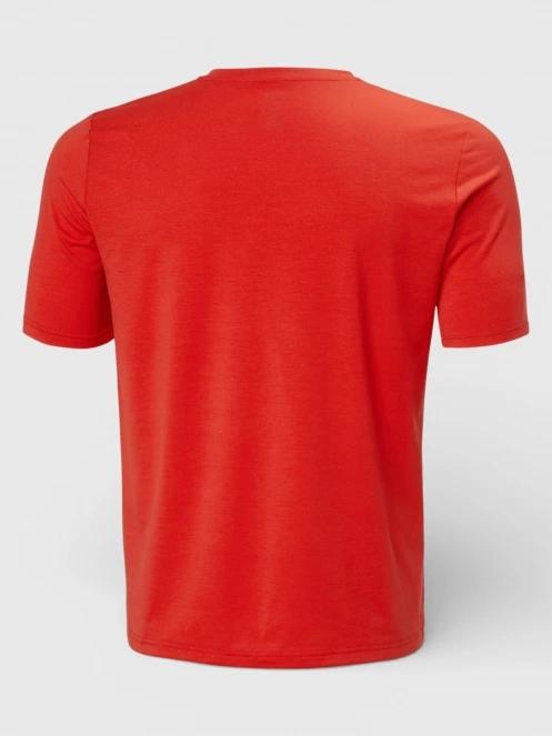 Helly Hansen Hp Race Graphic T-Shirt férfi rövid ujjú póló piros színben 6