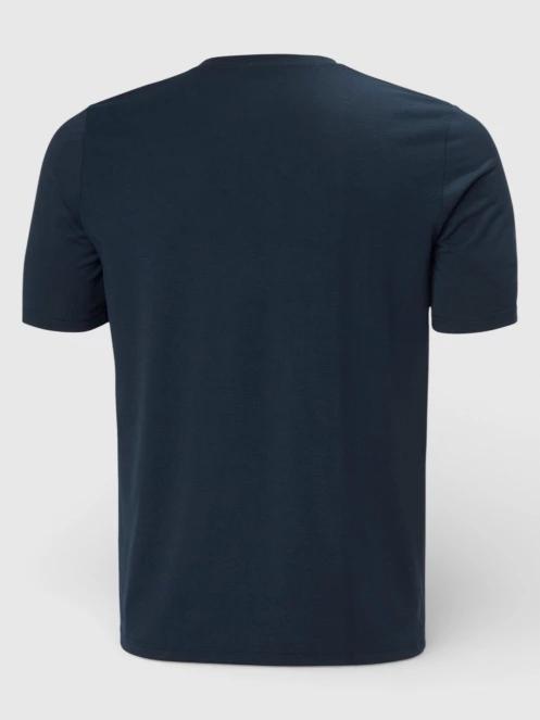 Helly Hansen Hp Race Graphic T-Shirt férfi rövid ujjú póló sötétkék színben 5